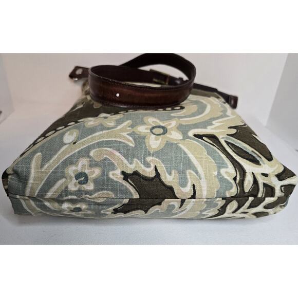 Handcrafted Crossbody Shoulder Tapestry Purse Dragonfly Reversible Multicolor LG - Picture 9 of 12